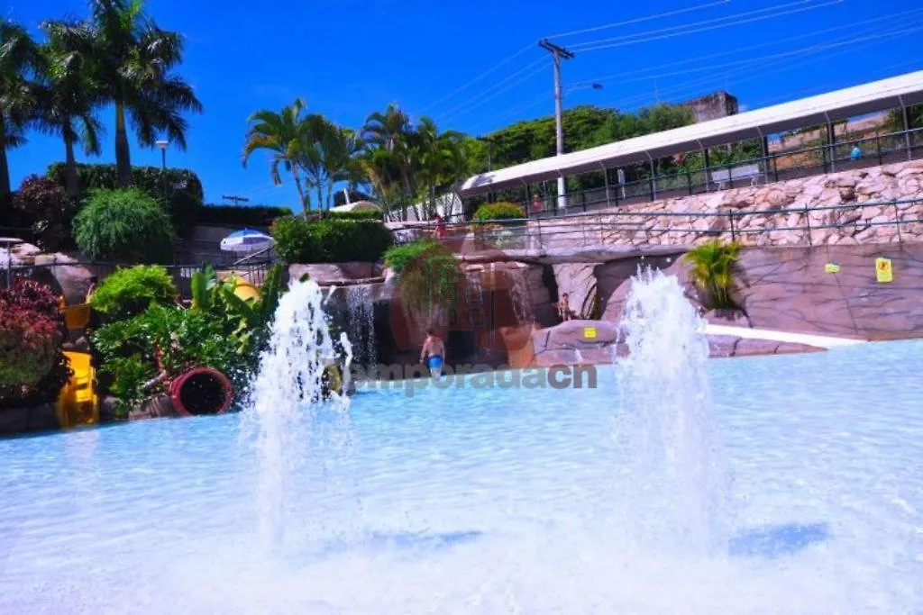 아파트호텔 Spazzio Com Acesso Ao Acqua Park 카우다스노바스