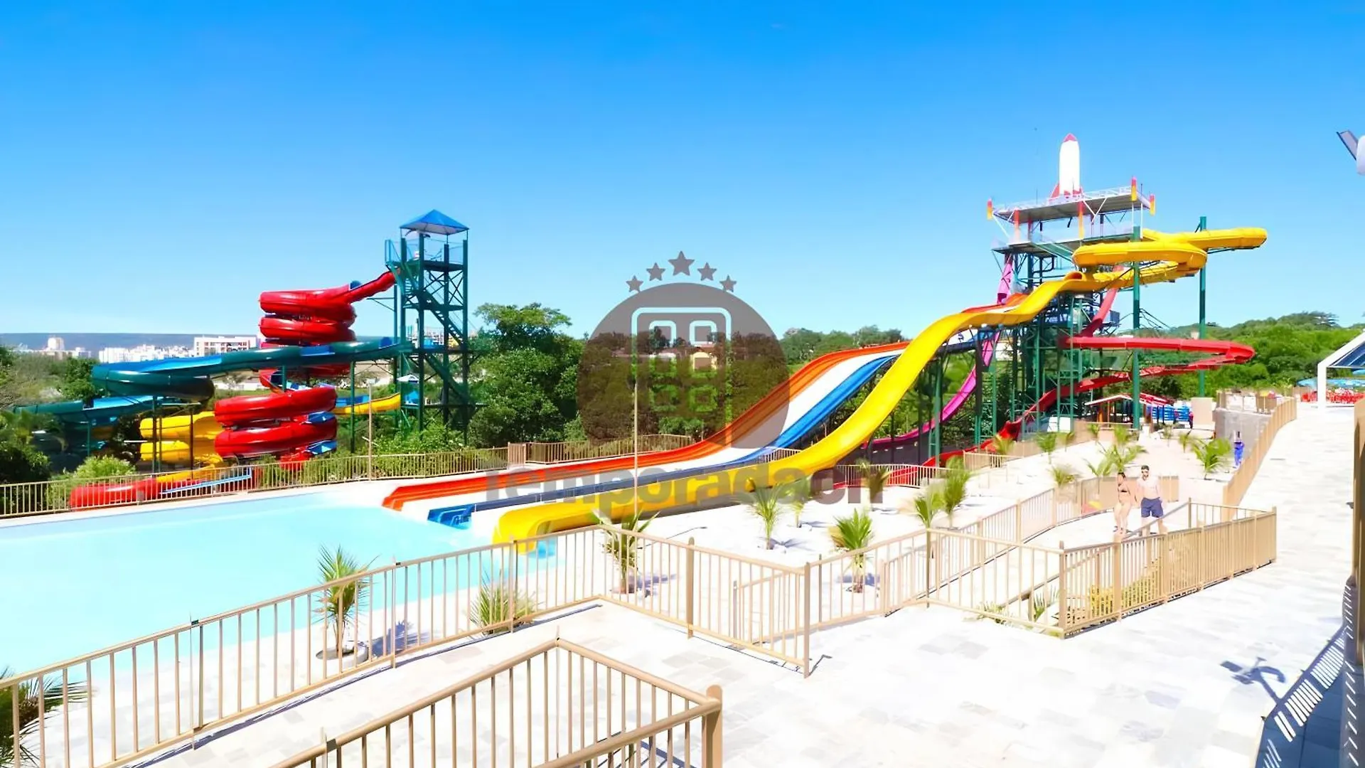 Spazzio Com Acesso Ao Acqua Park 카우다스노바스 아파트호텔